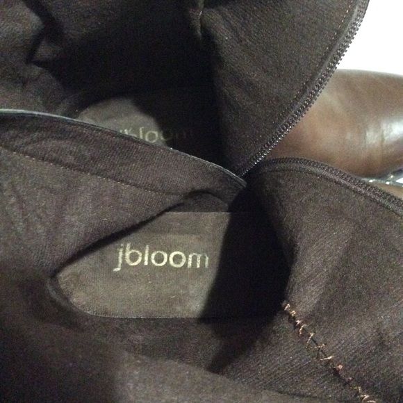 JBloom tall smooth and textured leather boots - Picture 16 of 16